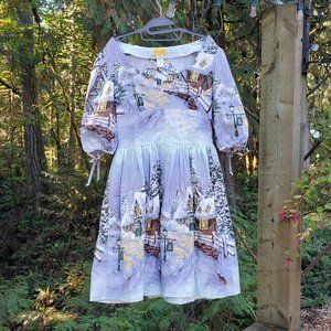 Bernie Dexter - Winter Wonderland - Samantha Dress LARGE